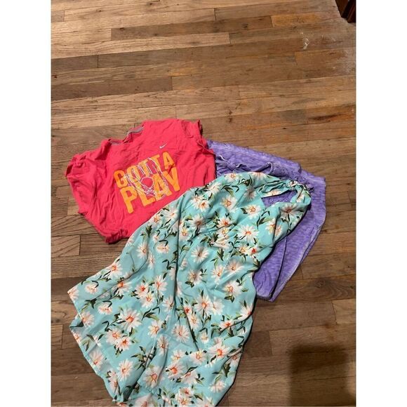 Bundle three items girls clothes size large 10-12 - Picture 1 of 9
